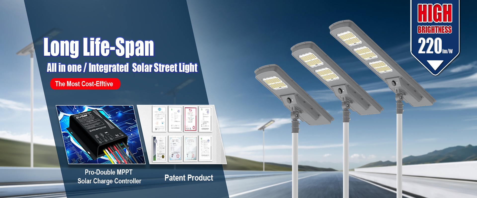 kualitas Lampu Jalan Tenaga Surya pabrik