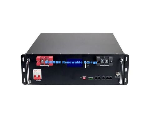 KM 48V 100Ah LiFePO4 Battery Rack Module Deep Cycles 8000 kali