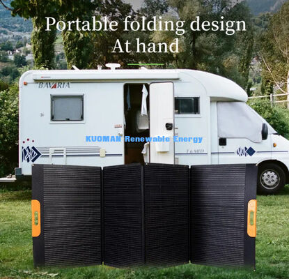 Portable 480W Solar Folding Camping Panel Energi Berkelanjutan