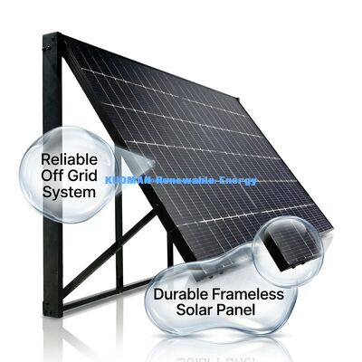 Panel Surya Ultra Tipis 30mm Tahan Cuaca IP65 Panel Fotovoltaik 24 Volt untuk Penggunaan Rumah dan Komersial