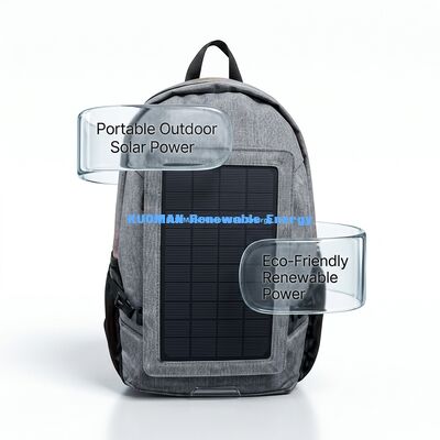 55W Pengisi Daya Tenaga Surya Ringan Tahan Cuaca - Panel Surya Portabel untuk Backpacking dan Hiking