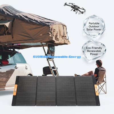 300W Panel Surya Lipat Tahan Air Charger Baterai untuk Penggunaan Luar Ruangan