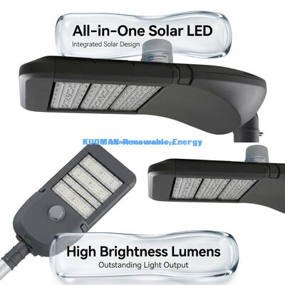 Lampu Jalan LED Pintar Tahan Air IP66 dengan Masa Pakai 100000 Jam dan IoT LoRa-WAN untuk Pencahayaan Tenaga Surya Luar Ruangan