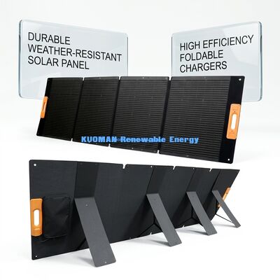 300W Waterproof Foldable Solar Panel Portable Solar Charger dengan Grade IBC Cells