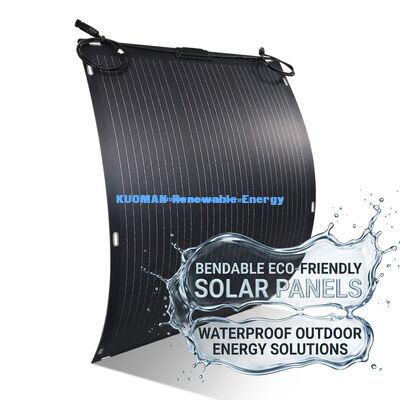 Panel Surya Fleksibel ETFE 30W Film Tipis untuk Petualangan Luar Ruangan dan Panjat Tebing