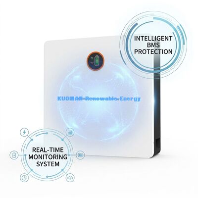 Penyimpanan Baterai Lithium Rumah 48V 100Ah dengan BMS Cerdas dan Sel Grade A untuk Penyimpanan Energi yang Andal