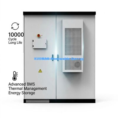 Sistem Penyimpanan Energi Komersial 215KWh 768V dengan 10.000 Siklus untuk Gedung Perkantoran