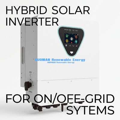 BSR 6KW Hybrid Solar Inverter dengan Rating IP65 dan Operasi Paralel untuk Penggunaan Rumah dan Komersial
