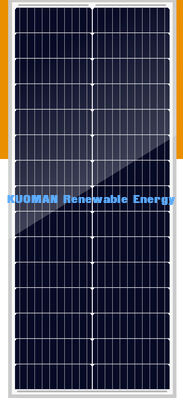 Panel Surya Monokristalin 70W 18V IP67 Efisiensi Tinggi untuk Perahu RV Off-Grid