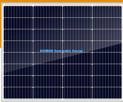 Panel Surya Monokristalin 90W dengan Efisiensi 18,24% dan Peringkat IP67 Waterproof untuk Daya Off-Grid