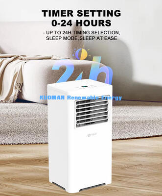 WIFI Portable Air Conditioner 6000BTU Cooling Only Unit Silent 24H Timer R32 Refrigerant untuk penggunaan rumah kamar tidur
