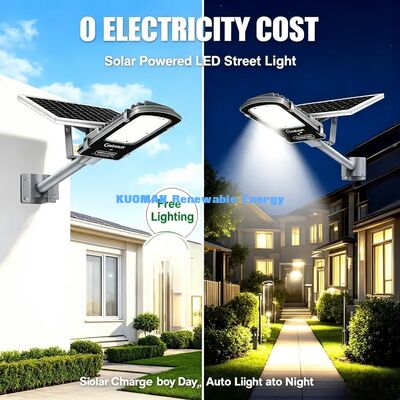 Lampu jalan surya tahan lama 26000mAh Baterai besar Lampu kerja hari mendung