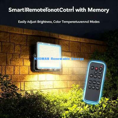Malam sampai Fajar Solar Courtyard Light Wireless Mudah Menginstal IP65 Rainproof Garden Yard LED Light