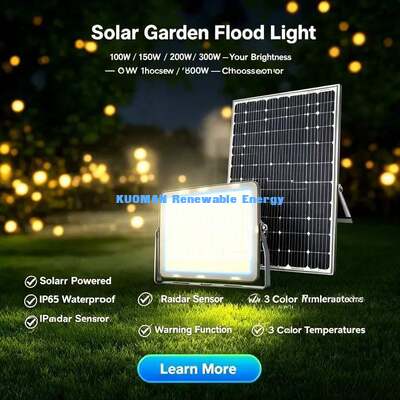 6500K Cahaya Matahari Lampu Lapangan IP65 Waterproof Sensor Otomatis Lapangan Walkway Lampu LED