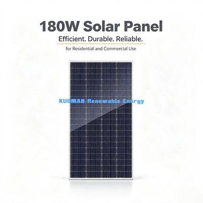 Panel tenaga surya 200W-210W sepanjang musim, Koefisien suhu yang sangat baik Peralatan PV mono-kristalin
