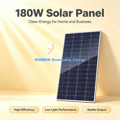 200-210W 182mm Panel Surya, Modul PV Panjang Kabel yang Dapat Dikustomisasi Untuk Proyek Surya DIY