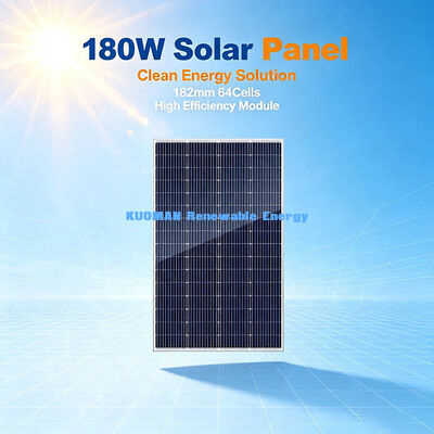 Panel Surya Mono Efisiensi Tinggi 180-190W | Efisiensi Maks 19,95%