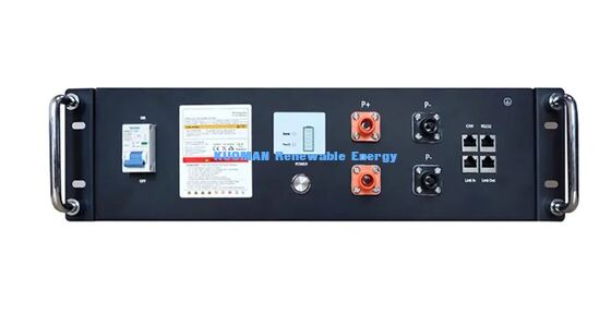 KM Energi Baru 51.2V 100Ah LiFePO4 Baterai Penyimpanan Listrik Rumah UL9540A UL1973 Sertifikasi untuk Sistem Surya