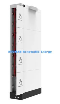 KM NEW POWER 51.2V 400Ah Baterai LiFePO4 yang dapat ditumpuk dengan pemantauan waktu nyata untuk penyimpanan energi rumah