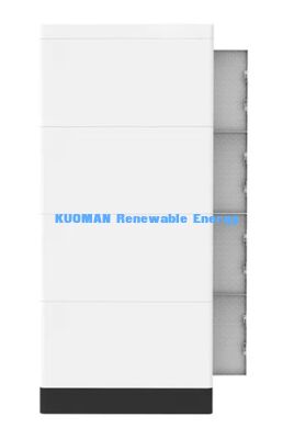 KM NEW POWER 51.2V 400Ah Baterai LiFePO4 yang dapat ditumpuk dengan pemantauan waktu nyata untuk penyimpanan energi rumah
