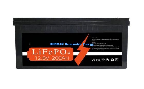 Baterai 12V 200Ah LiFePO4 Deep Cycle dengan 8000 Siklus dan Garansi 10 Tahun untuk penyimpanan energi