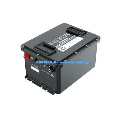 48V 50Ah-150Ah LiFePO4 Golf Cart Baterai dengan 8000 Siklus Kehidupan untuk Performa Lama