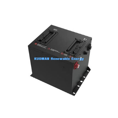 48V 50Ah-150Ah LiFePO4 Golf Cart Baterai dengan 8000 Siklus Kehidupan untuk Performa Lama