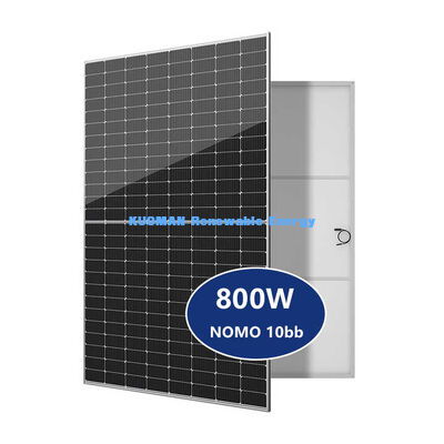 Disesuaikan 800W 48 Volt Degradasi Rendah Efisiensi Tinggi Panel Surya Panel fotovoltaik