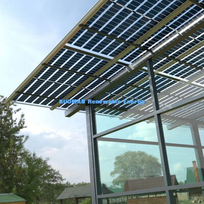 540W 550W Mono Perc Solar Panel dengan 22% Efisiensi dan Desain Kaca Tanpa Bingkai