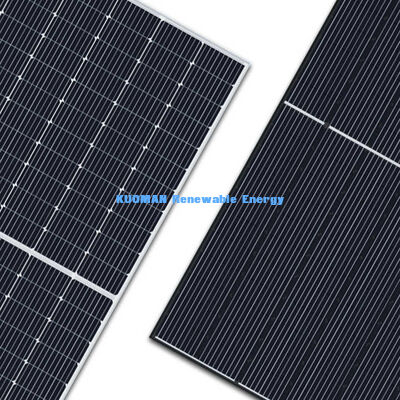 Panel Daya Surya Monokristalin 300W-400W dengan Kerangka Aluminium Anodisasi untuk Efisiensi Tinggi