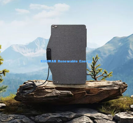40W Portable ETFE Foldable Solar Panel Charger dengan USB, Type-c, IP67 Waterproof Outdoor