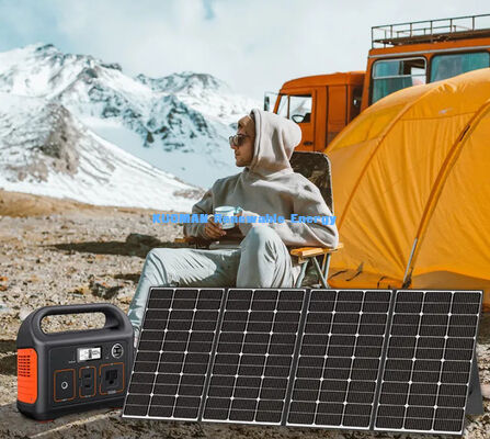 Panel Surya Lipat Portabel Tahan Air IP68 400W 40.3V untuk Petualangan Luar Ruangan