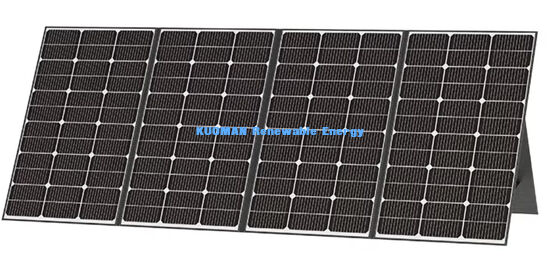 Panel Surya Lipat Portabel Tahan Air IP68 400W 40.3V untuk Petualangan Luar Ruangan