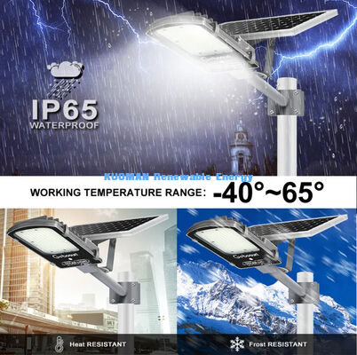 Lampu Jalan Tenaga Surya 300W Tahan Air IP65 dengan Mode Sensor Gerak dan Panel Surya untuk Jalan Perkotaan