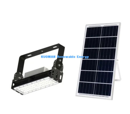 IP65 Waterproof High Lumen Output LED Solar Flood Light dengan opsi remote control untuk penggunaan industri