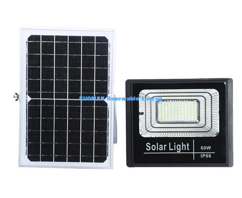 120Lm/W High Lumen Solar Flood Light dengan IP65 Waterproof dan 50W-300W Output untuk Parkir Luar Ruang