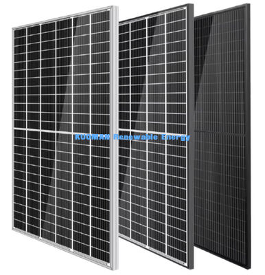 Panel surya 500W-600W dengan efisiensi 22% dan ketahanan cuaca IP65 untuk produksi listrik industri
