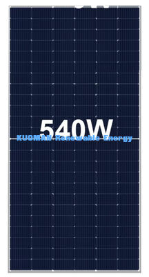 Panel surya 500W-600W dengan efisiensi 22% dan ketahanan cuaca IP65 untuk produksi listrik industri