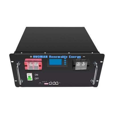 KM 48V 200Ah LiFePO4 Home Battery Storage dengan Kapasitas 10,24 kWh dan 8000+ Siklus untuk Storage Energy Residential