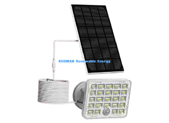 3W Lampu penginderaan surya kecil Panel surya