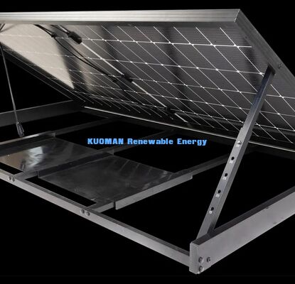 Panel Surya Ultra Tipis 30mm Tahan Cuaca IP65 Panel Fotovoltaik 24 Volt untuk Penggunaan Rumah dan Komersial