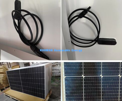Panel Surya Monokristalin 24 Volt dengan IP65 Resistensi Cuaca untuk Sistem Energi Terbarukan