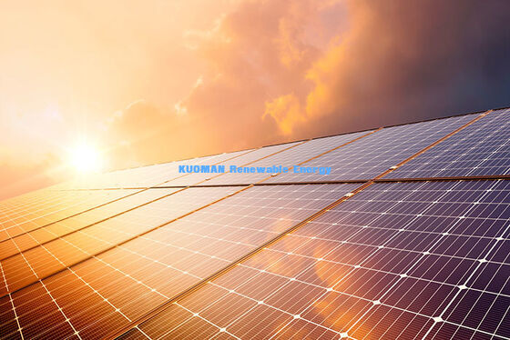 N Type Monocrystalline Solar Panel 410W-430W dengan IP68 Junction Box untuk Sistem Daya yang Disesuaikan