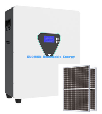 Baterai penyimpanan energi surya LiFePO4 yang dipasang di dinding dengan 6000 siklus dan 25,6/51.2V untuk cadangan rumah