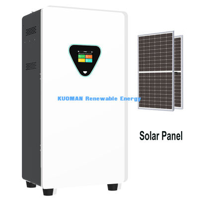 Sistem Baterai LiFePO4 Surya Hibrida 51.2V 300Ah dengan 6000 Siklus untuk Penyimpanan Energi Rumah Off-Grid