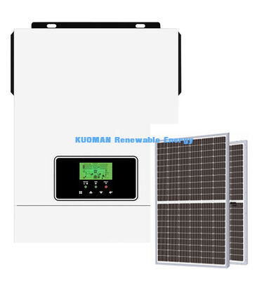 Inverter Daya Off-Grid 24V dengan Pengontrol Surya MPPT 80A dan Kontrol Aplikasi serta Output Gelombang Sinus Murni untuk Sistem Surya Rumah