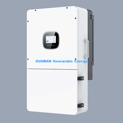 Inverter Surya Hibrida Tiga Fasa Seri BSR 36kW Input PV Tinggi dengan Baterai Lithium & Proteksi IP65