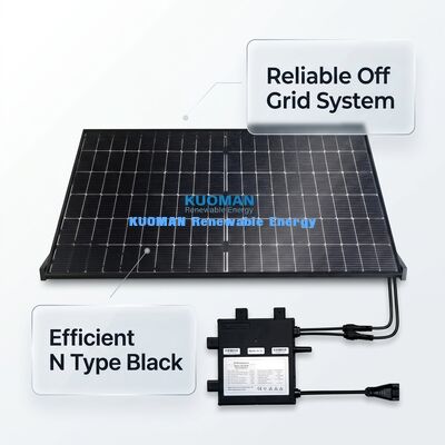 Sistem modul surya 24 volt dengan efisiensi 22% dan IP65 tahan cuaca Panel fotovoltaik