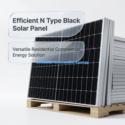 Panel Surya Monokristalin 24 Volt dengan IP65 Resistensi Cuaca untuk Sistem Energi Terbarukan