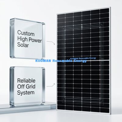Panel Surya Monokristalin 700W IP65 Modul PV tahan cuaca 1722x1134x30mm